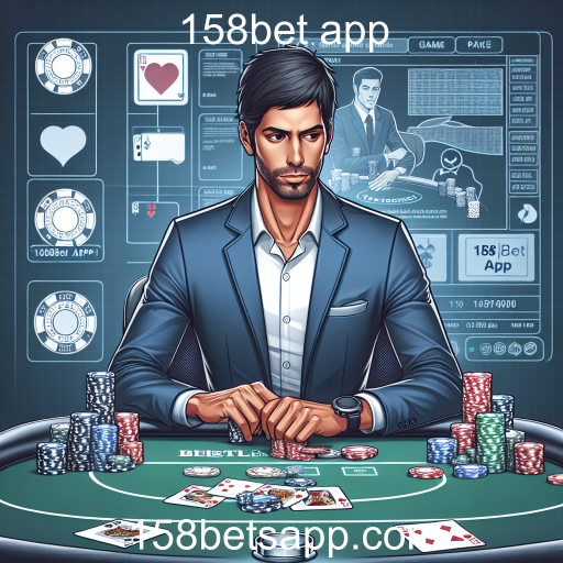 Descubra o Mundo do Pôquer no 158bet App